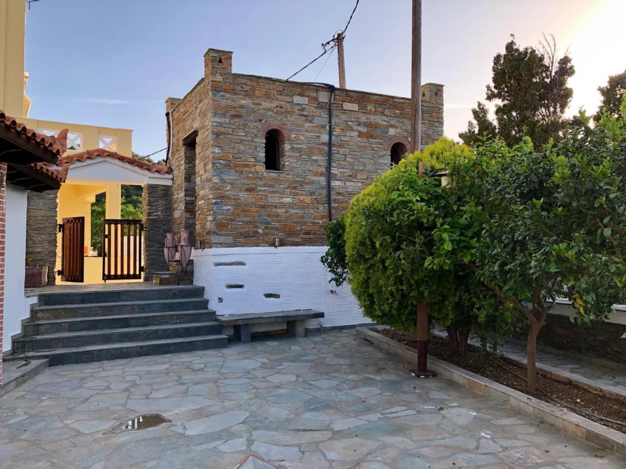 Villa Andros Epoque Livádhia Exterior foto